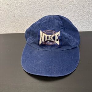 Vintage blue Nike Total Body Conditioning 90s dad hat, street wear, 100% cotton